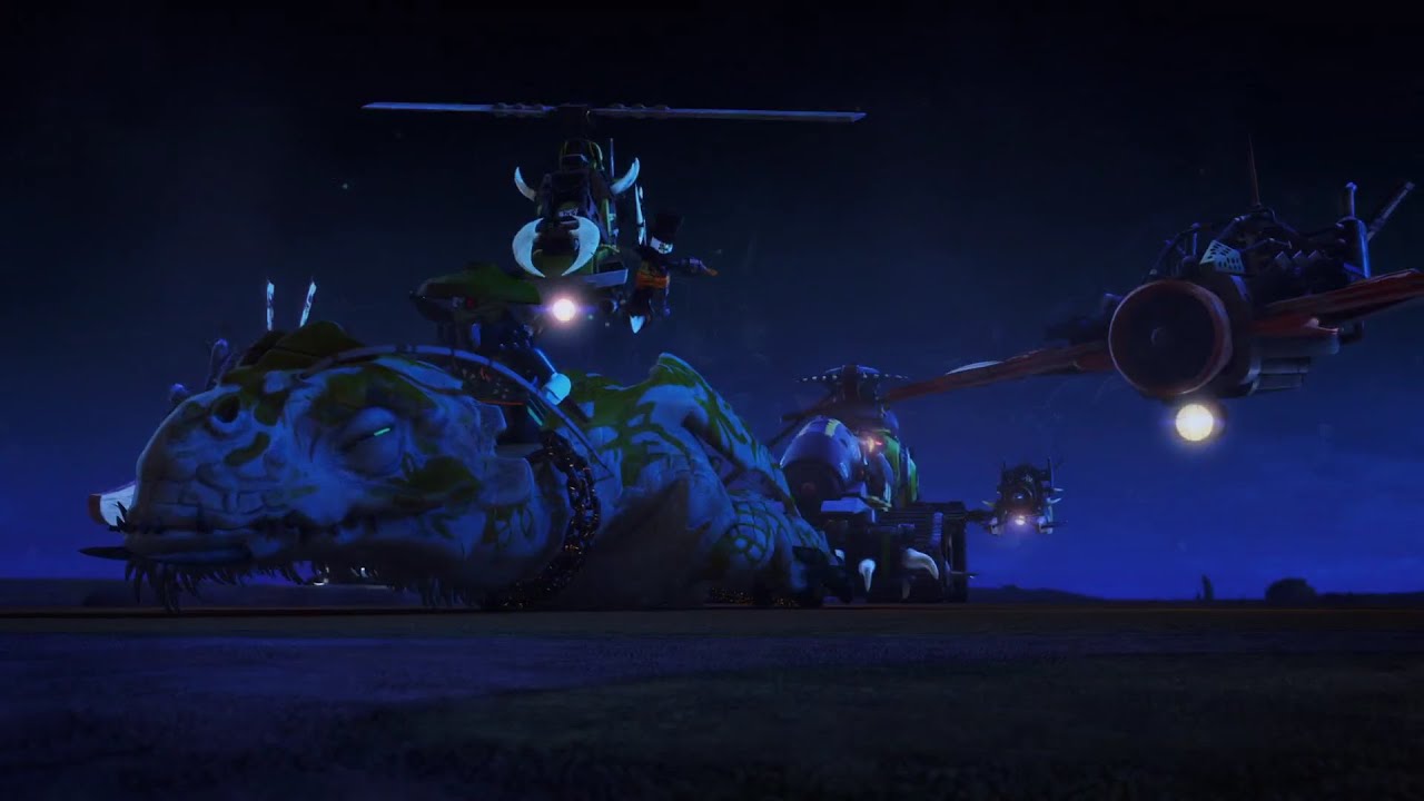 Ninjago Hunted Soundtrack 5.1 Audio Edit: Wind Dragon Hunt