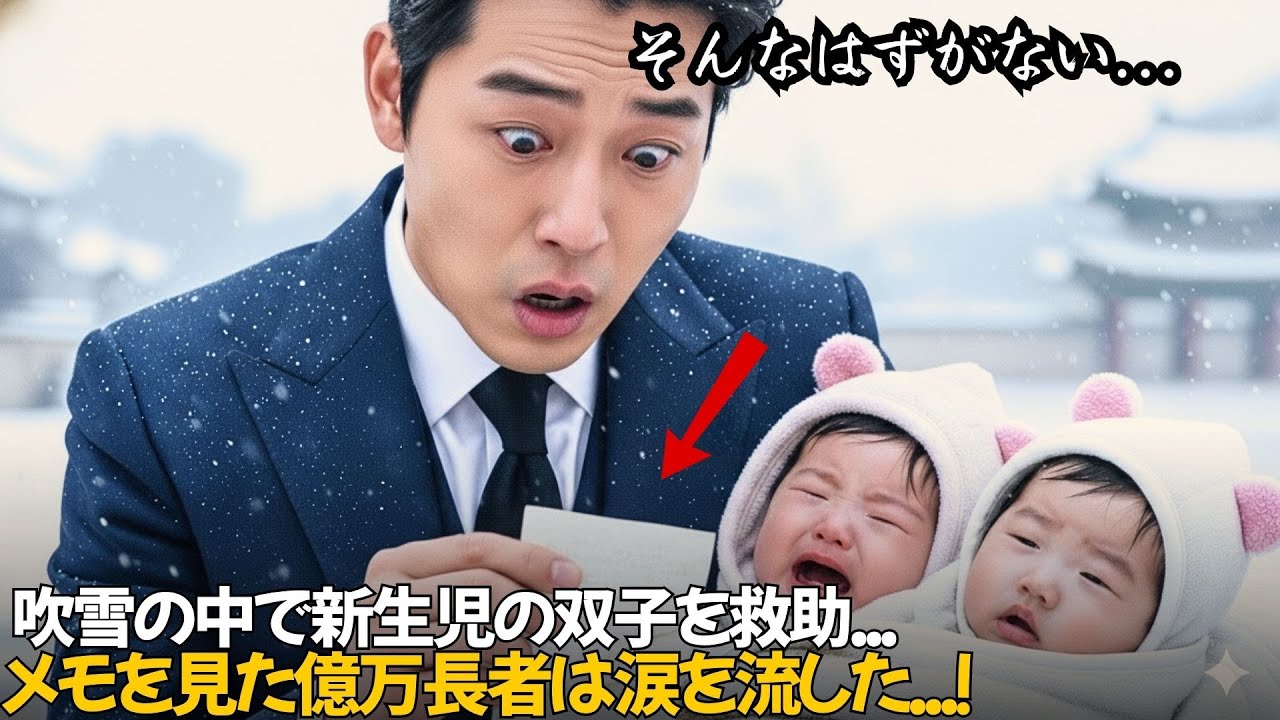 億万長者が吹雪の中で捨てられた赤ちゃんたちを救った。子供たちの服のポケットにはメモが一枚だけ入っていた。「この子たちの父親は…まさにあなたです！」｜人生の教訓｜オーディオブック｜実話朗読