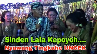 Ulah e Uncek Sinden Lala Dadi kepoyoh//Limbukan Lucu Dalang Ki marsudi