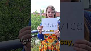 ADVICE or ADVICES? English Grammar Mistake Explained