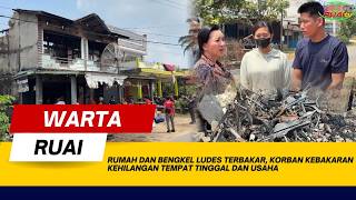 HOUSE AND WORKSHOP BURNED TO THE GROUND, FIRE VICTIM LOSES HOME AND BUSINESS
