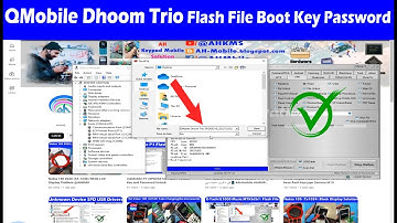 QMobile Dhoom Trio (SPD6531E) Flash File Boot Key and Password Unlock