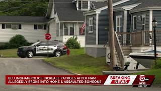 Suspect sought in assault break-in at home in Bellingham Mass