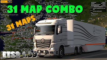 31 Maps Mega Combo for ETS2 1.39 (Including Promods, Rusmap, EAA, Greenland etc) Setup guide