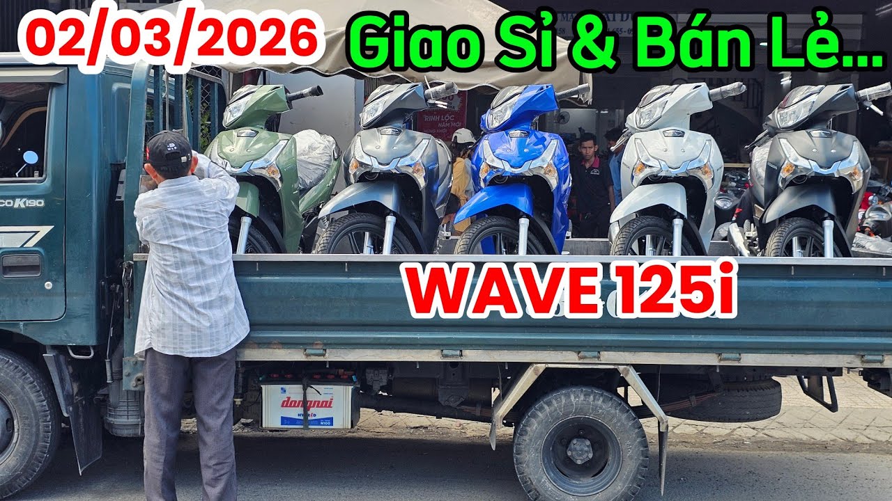 WAVE 125i với sức bán cực mạnh tại CH Mai Duyên Sóc Trăng(cũ). Khải Phạm #wave #125 #2026 #xe #ship 