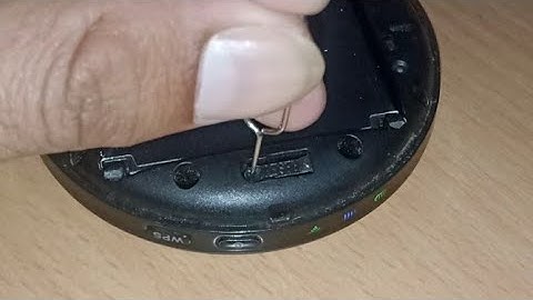 How to reset JioFi| One click