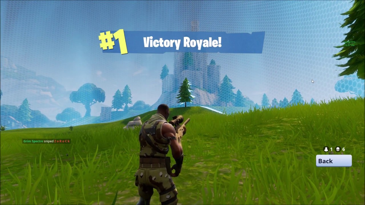 Fortnite - My First Victory Royale - YouTube