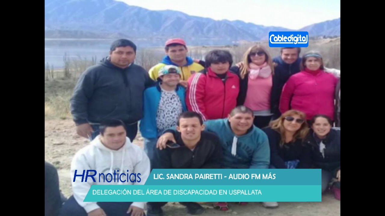 LIC SANDRA PAIRETTI DELEGACION DEL AREA DE DISCAPACIDAD EN USPALLATA huinca renaco