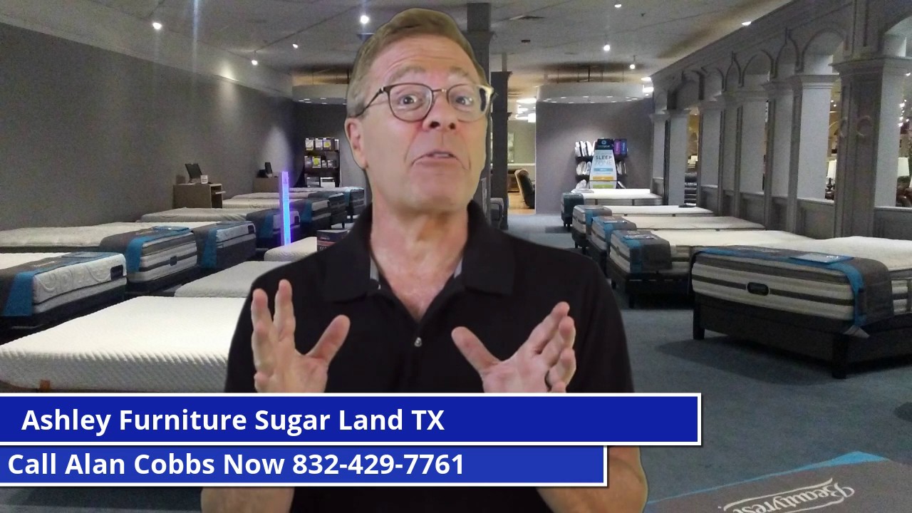 Ashley Furniture Select Mattresses Sugar Land TX. Call Alan Cobbs 832