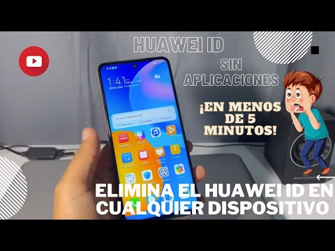 Como eliminar el Huawei ID cualquier equipo HUAWEI, método INFALIBLE, con acceso a menú JUNIO 2023!!