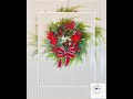 Christmas Wreath Farmhouse Evergreen Berry Cinnamon Christmas Decorations Christmas Decor Christm...