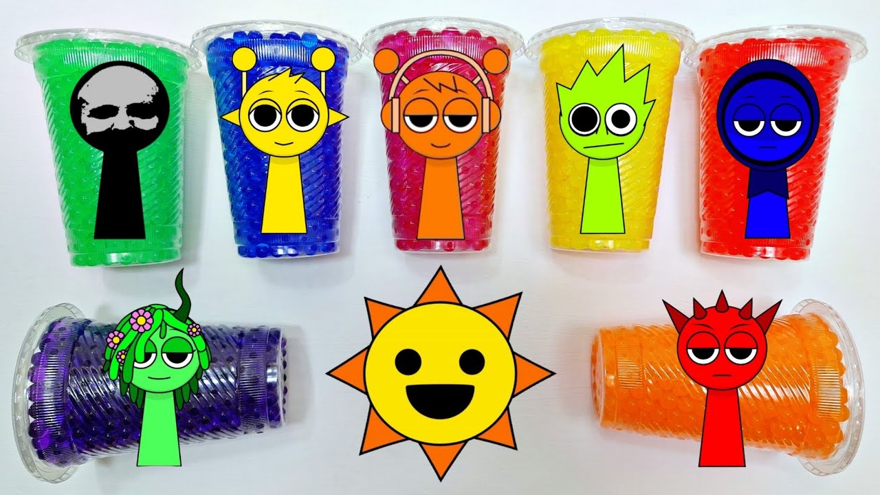 SPRUNKI CUBES ! Which Sprunki character will come out of the cubes | Mrs Jevin x Mr Black.