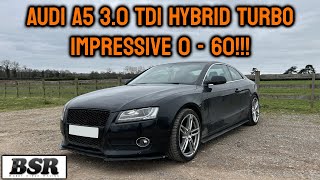 Audi A5 3.0TDI CCWA hybrid with TIP - very quick dragy time inside