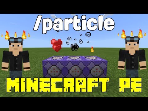 Видео: Как использовать команду /particle в Minecraft PE | Корона без модов Bedrock Edition