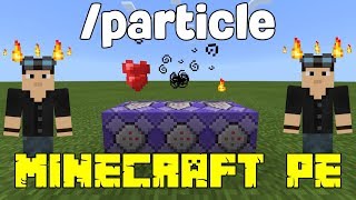 Как использовать команду /particle в Minecraft PE | Корона без модов Bedrock Edition