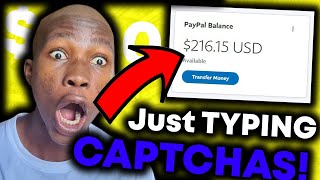 How I Made $216 By Typing CAPTCHAS Online! (How To Make Money Online FAST!)