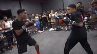 Pro boxer vs Amateur boxer STREET BOXING