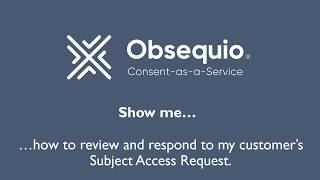 Show me... how to view and respond to my customer's SAR