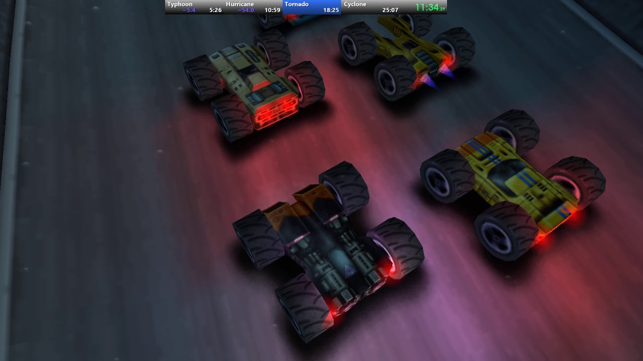 Rollcage Extreme - Type I League Speedrun - 
