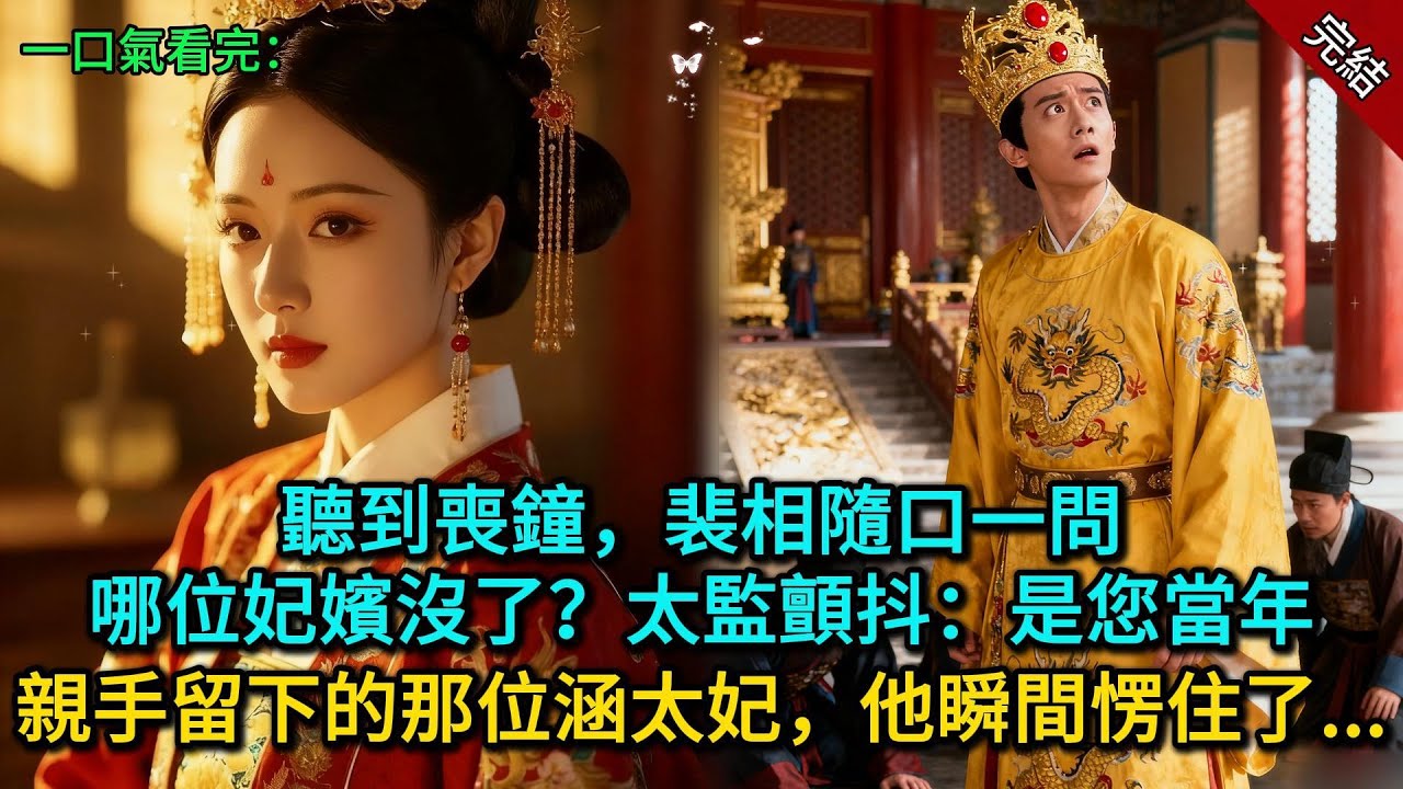 聽到喪鐘，裴相隨口一問哪位妃嬪沒了？太監顫抖：是您當年親手留下的那位涵太妃，他瞬間愣住了......