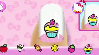 Hello Kitty Nail Salon (Budge Studios) - Best App For Kids|@crazy girls games screenshot 2
