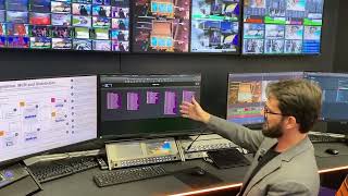 Matrox ORIGIN x AWS | Live Cloud Production for Sports | Master Control Room Workflow