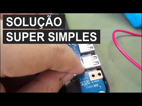 Vídeo: Como Consertar Uma Porta USB