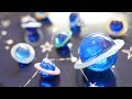 おっと、ころがる！土星を作ってみました。making saturn