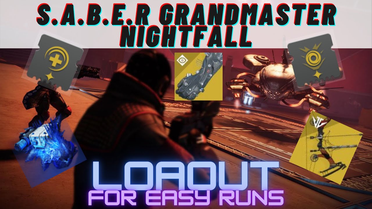 S.A.B.E.R Grandmaster Nightfall Best Loadout