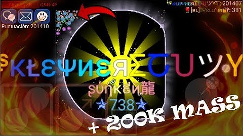 EPIC BIGGEST BLOB 200K!!! + LEVEL 725 NEBULOUS!!!