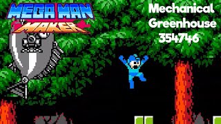My Mega Man Maker Level: Mechanical Greenhouse