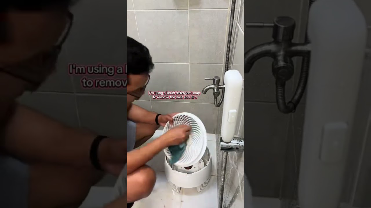 Acerpure Cozy F2 Fan cleaning and dismantling. 