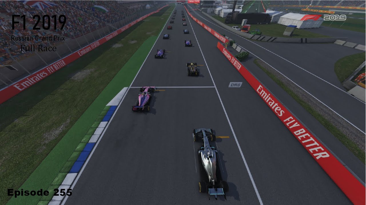 F1 2019 - Russian Grand Prix Episode 255 - Full Race