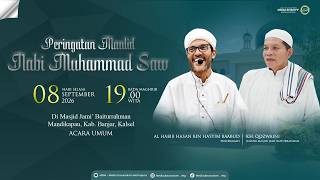 PERINGATAN MAULID NABI MUHAMMAD SAW | MASJID JAMI' BAITURRAHMAN MANDIKAPAU [08 SEPTEMBER 2026]