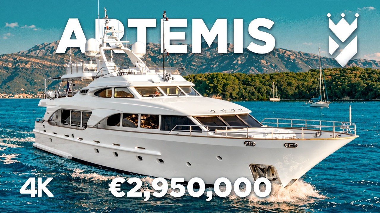 ⁣Inside ARTEMIS: A 30m Benetti with Some Surprising Features