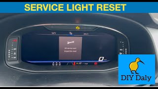 2020 Seat Leon service light reset oil & inspection