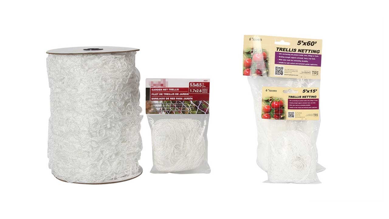 Best Soft Mesh Nylon Trellis Netting for Small Gardens
