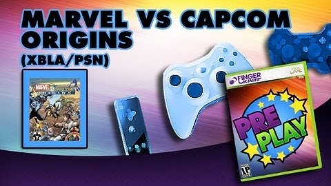 Pre Play MARVEL VS CAPCOM ORIGINS FT CHRIS G RETRO GAMEPLAY