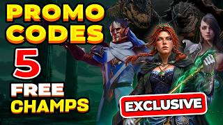 Sports Performance Raid Shadow Legends Promo Code = ALL 5 FREE Champions At Once