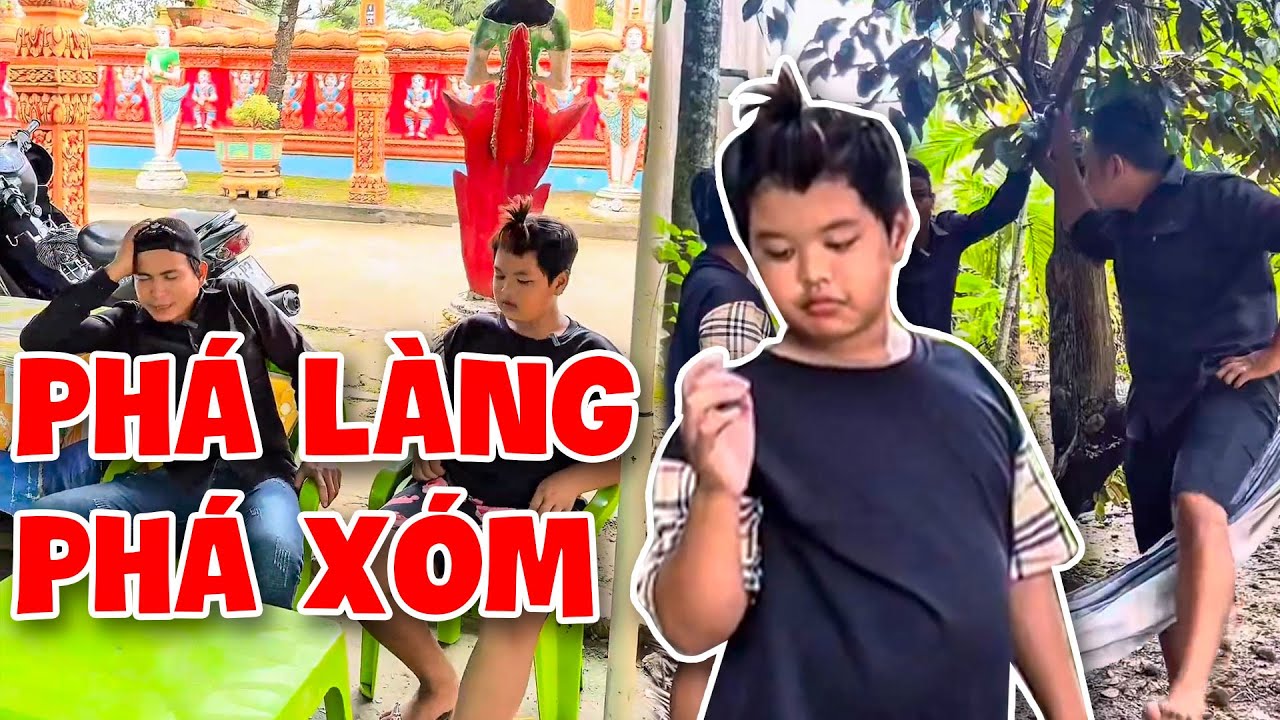 Ba báo phá làng phá xóm Khiến Cha Mẹ Nhức Đầu Cực Hài Hước | Ba Báo TV