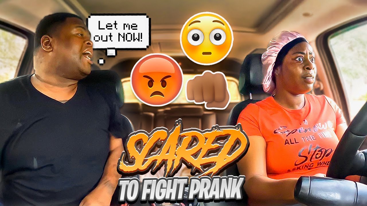 ACTING SCARED TO FIGHT PRANK ON TERON BIHH (HILARIOUS)