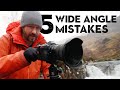 5 WIDE ANGLE photography MISTAKES I see all the time