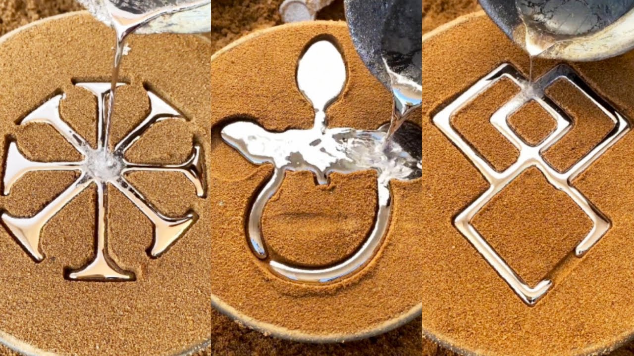 A Rural Boy MaKe TOYS Using The Pouring Method! 