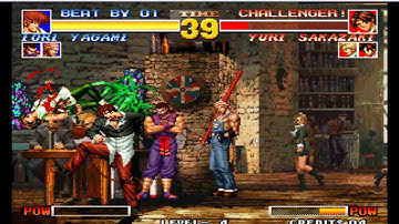 KOF 95 iori bug combos :D ((Firat))