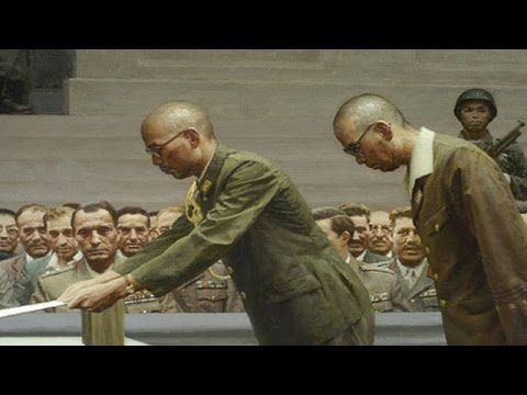 抗战史上的今天9月9日，中国战区日本投降签字典礼举行- YouTube