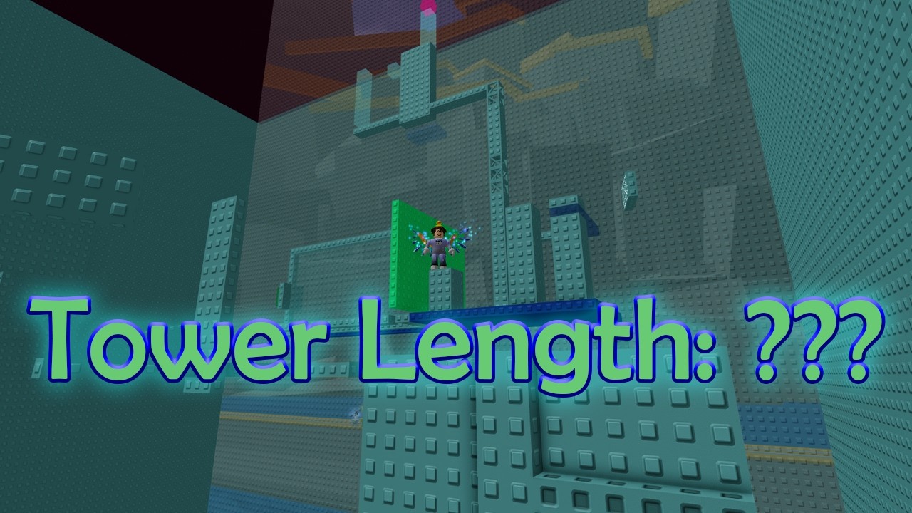 1 Hour To Build the Longest Tower Possible... (Roblox - Tower Creator)