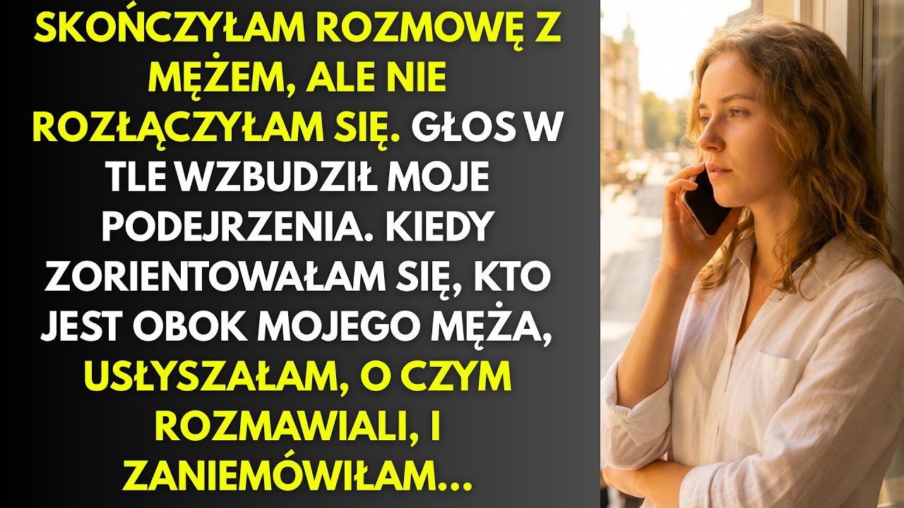 Mój mąż zapomniał rozłączyć telefon. Przez głośnik usłyszałam głos kobiety, którą znałam aż za dobrze. „Bartek, ja już nie mam siły tak czekać. Mam dość bycia tajemnicą." A potem on odpowiedział:...