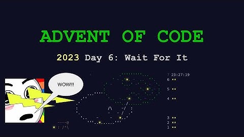 Golang | Advent Of Code 2023 | Day 6
