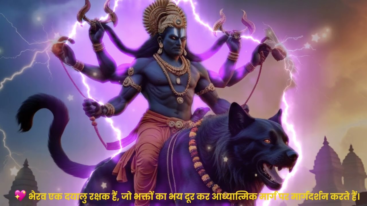 Powerful Bhairav Mantra Inner Strength मानसिक शांति सुरक्षा के लिए भय, नकारात्मकता और तनाव दूर करें