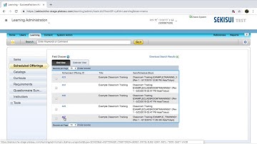 SEKISUI SF LMS ADMIN TRAINING #4: Registering Attendees for Classroom Training